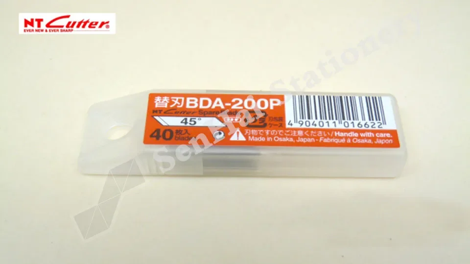 Japan NT Cutter BDC-200P engraving blade BDA-200P blade 45 degrees 30 degrees replacement blade PCB repair large pen knife blade