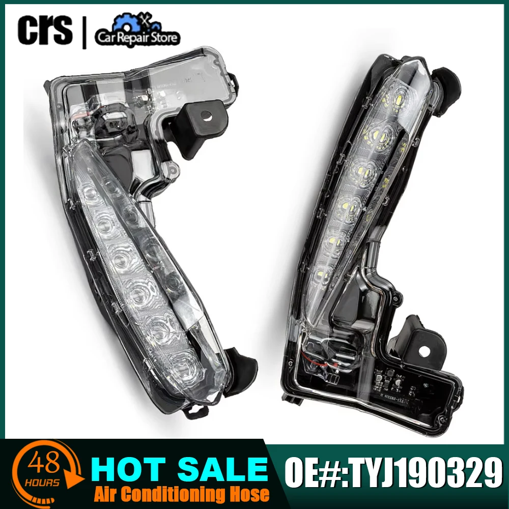 

Car Parts A Pair For Toyota Corolla 2017 2018 2019 SE XSE Front Left Right Bumper LED Fog Light Lamp Driver Auto External