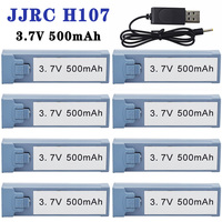 JJRC Battery H107 Original 500mAh 3.7V Lithium Battery Accessories Spare Parts For JJRC H107 Mini Drone Battery Mini Drone Parts