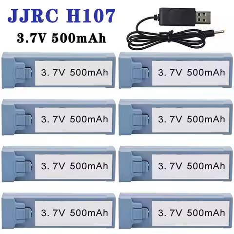 JJRC Battery H107 Original 500mAh 3.7V Lithium Battery Accessories Spare Parts For JJRC H107 Mini Drone Battery Mini Drone Parts
