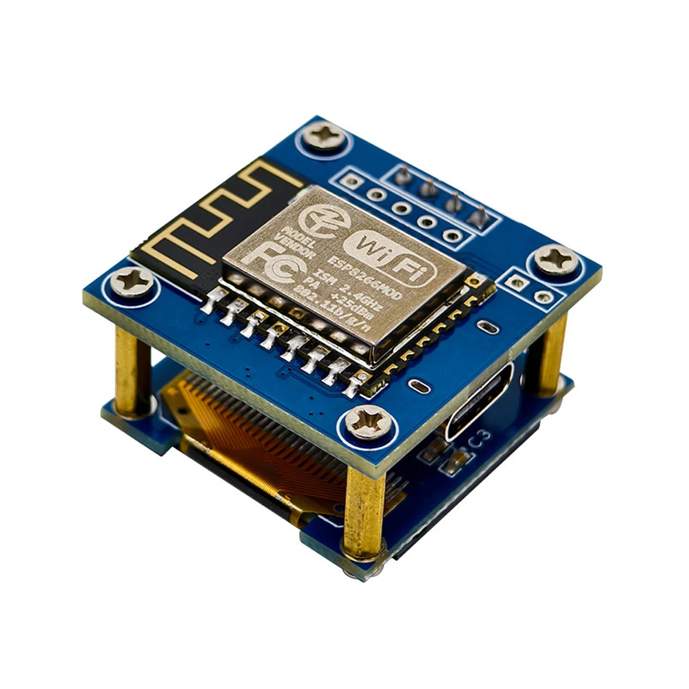 

Модуль ESP12 ESP8266 BME280 для измерения атмосферного давления, температуры и влажности с OLED-дисплеем 0,96 дюйма, 5В, для метеостанций