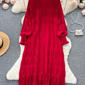 7 Main Sales Women's Yellow Dress - №2