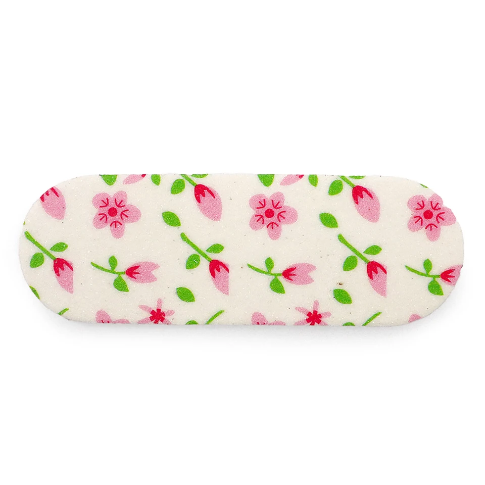 Set de 20 limas de uñas mini portátiles, bloque pulidor, herramientas de manicura para uñas naturales, suministros para fiestas navideñas 4