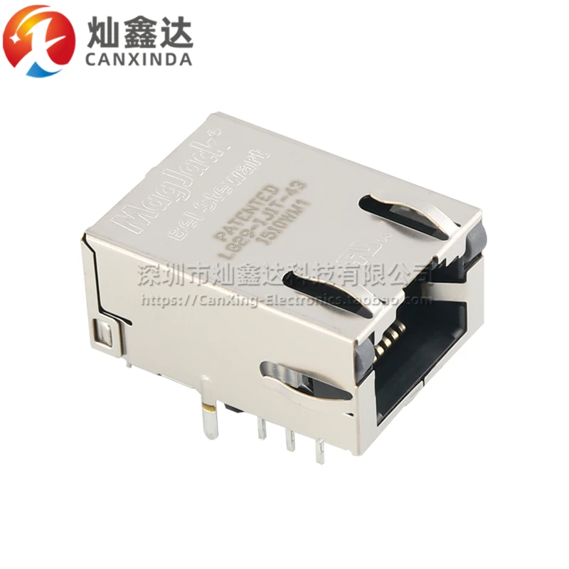 Imagem -04 - Original Novo Importado Rj45 Conector de Interface de Rede com Luz Peças L8291j1t L829-1j1t43