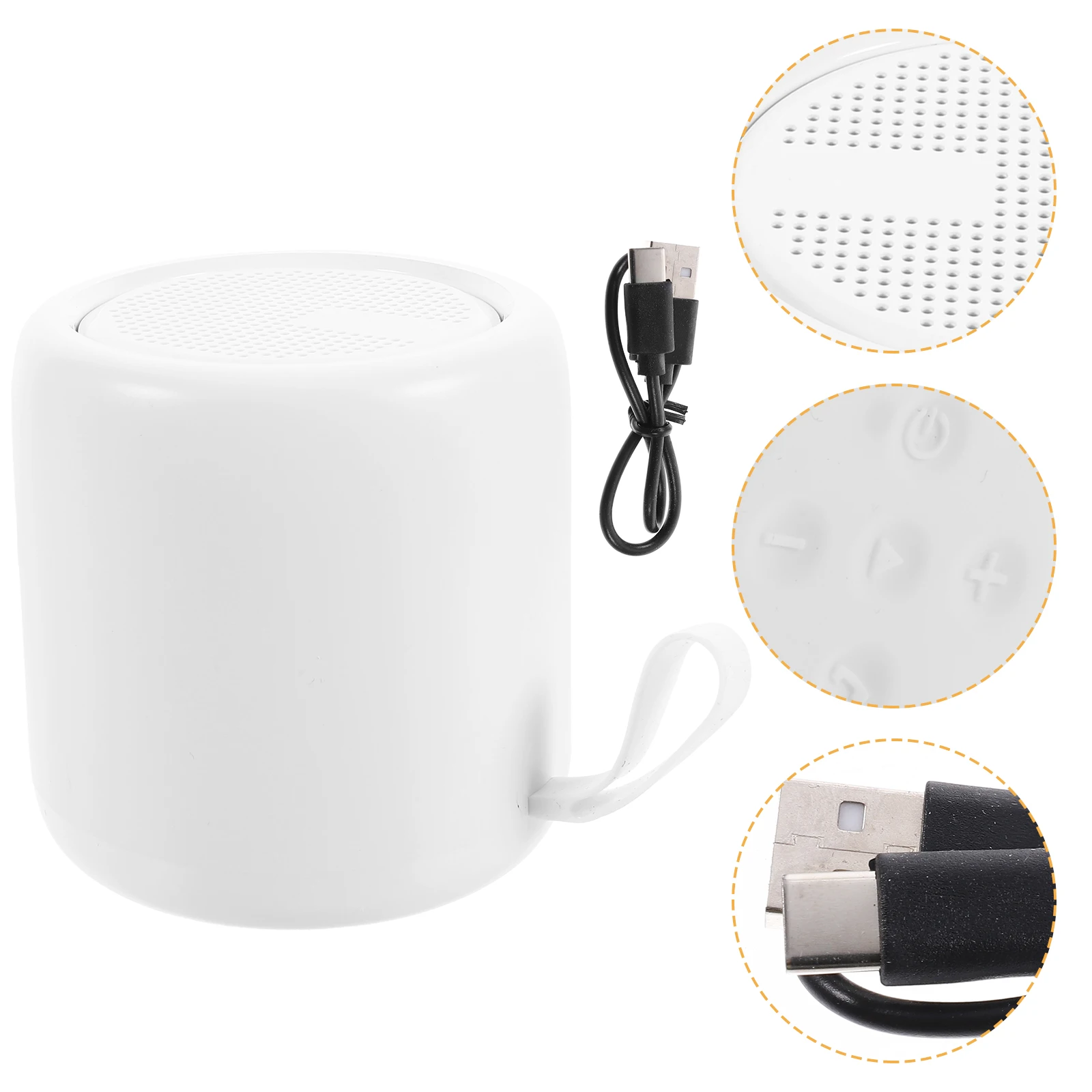 

Portable Mini Bass Speaker Wireless 5.0 Rechargeable Stereo Sound Music Player Travel Outdoor Portable Speaker