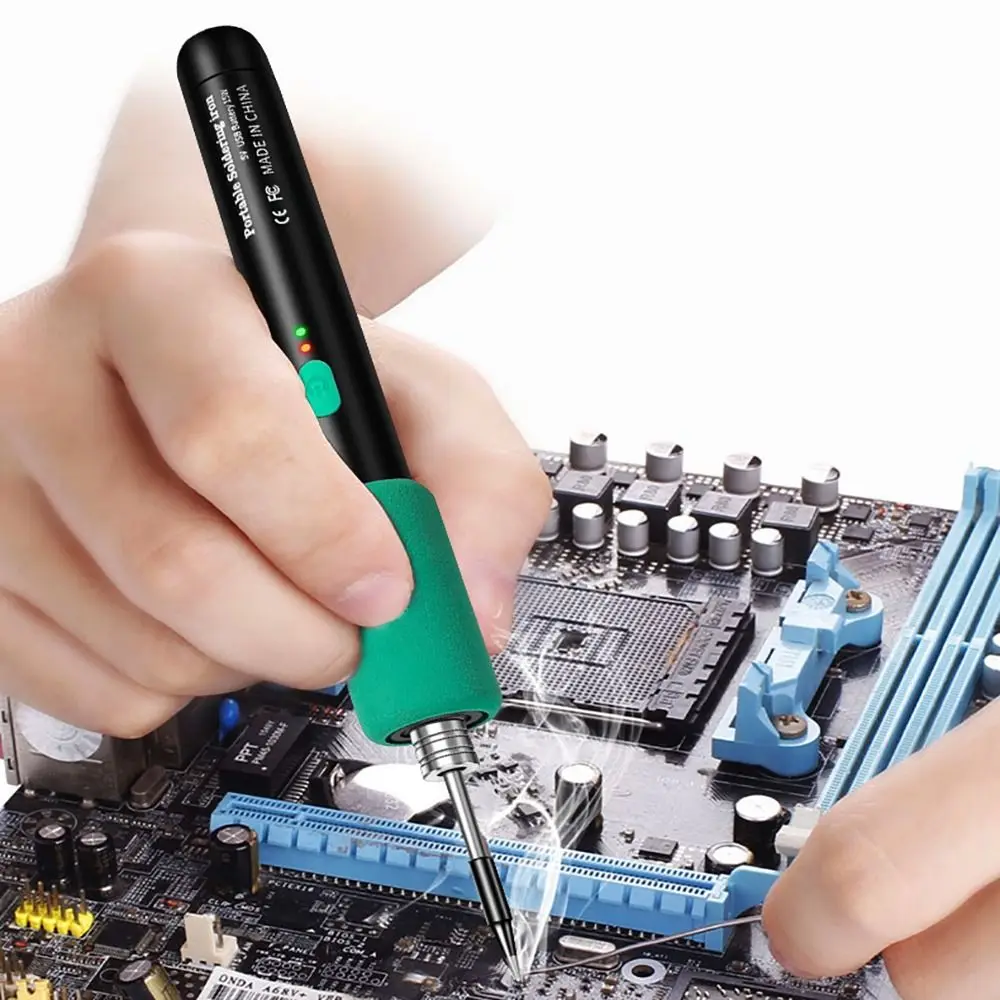 

Three-level Temperature Soldering Iron Welding Tool Plug and Play Anti-Oxidation Electric Soldering Iron Fast Heat Conduction