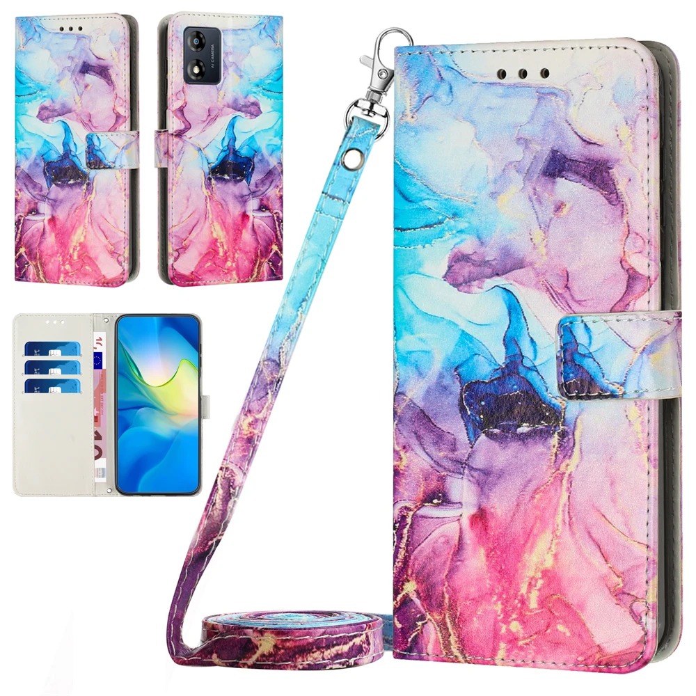 

Флип-кожаный чехол для телефона Google Pixel 10 9 8 Pro XL 5G 9A 8A 7A 5G, чехлы с окрашенным мраморным покрытием