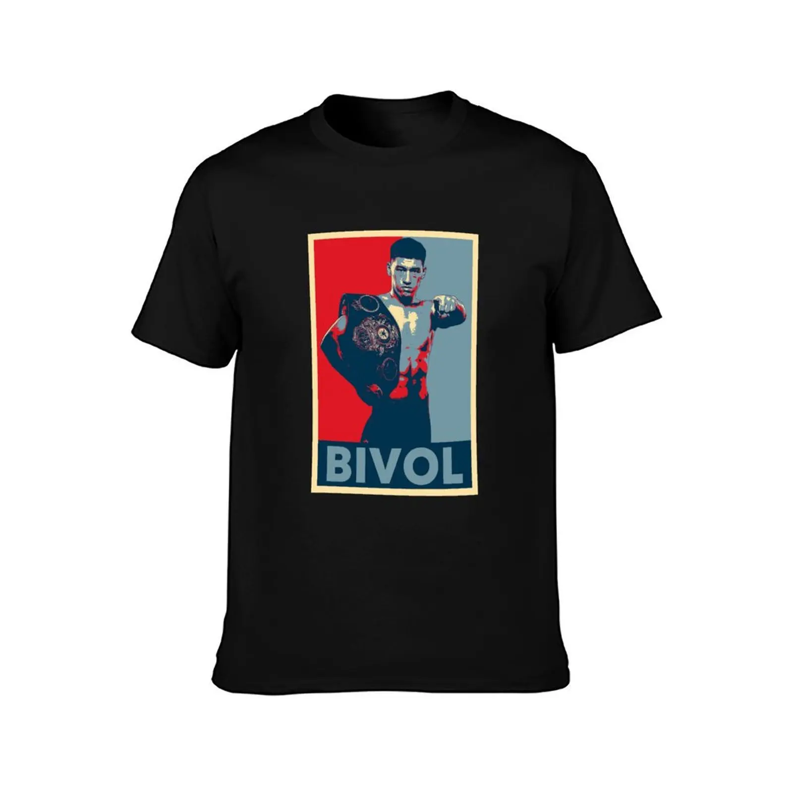 Dmitry Bivol T-Shirt oversized anime tshirt Aesthetic clothing mens t shirt graphic