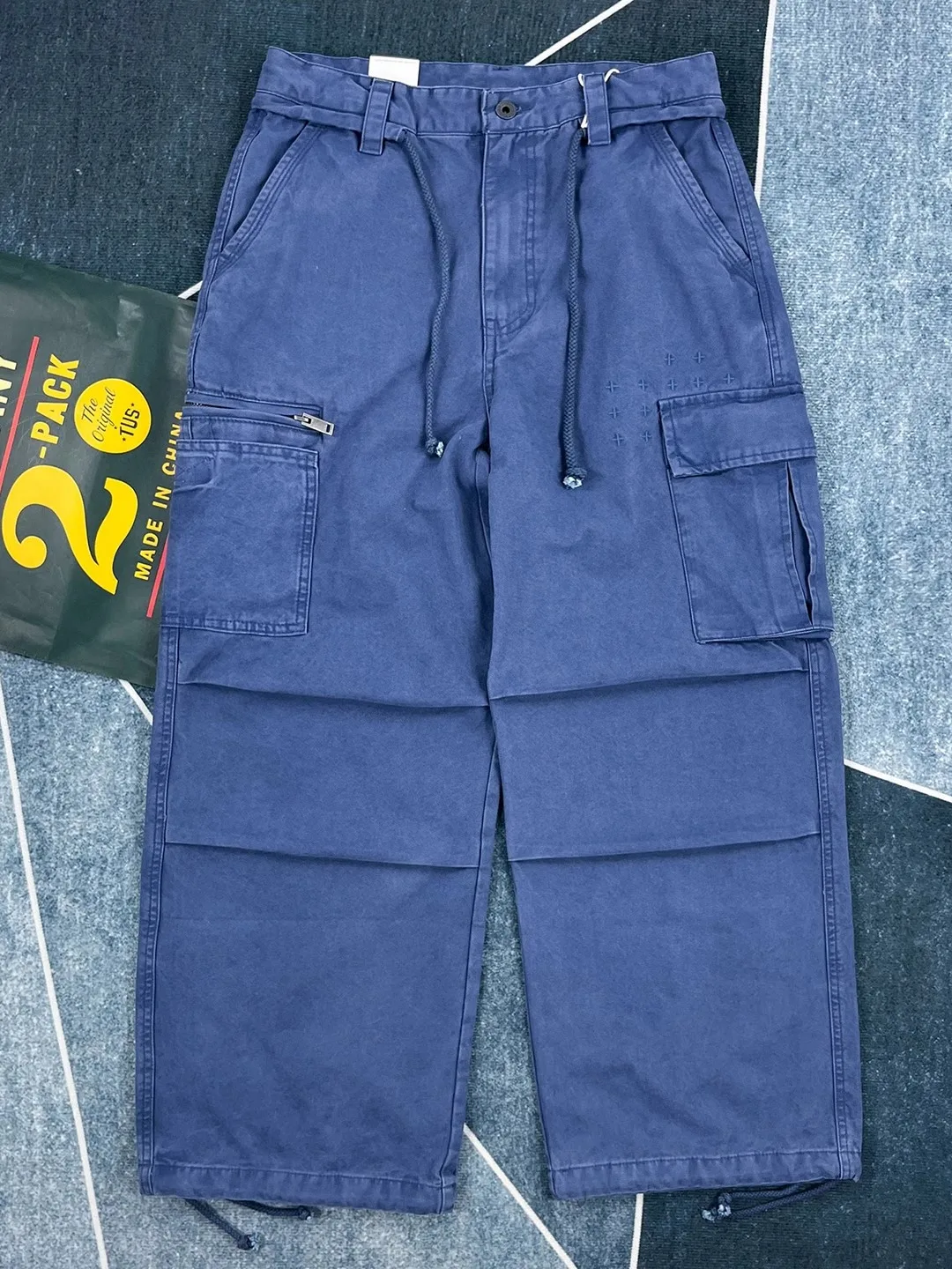 

Мужские рабочие брюки American Sle из чистого хлопка, свободного кроя, прямые, широкие, длинные, повседневные