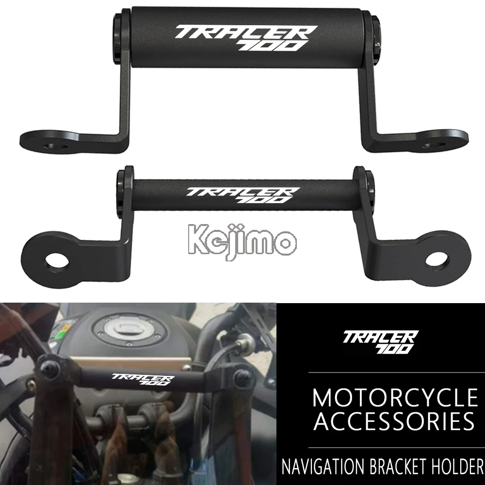 

For YAMAHA Tracer 700/7/GT 7 gt MT07 Tracer700 Motorcycle Accessories GPS Navigation Plate Bracket Windshield Stand Phone Holder