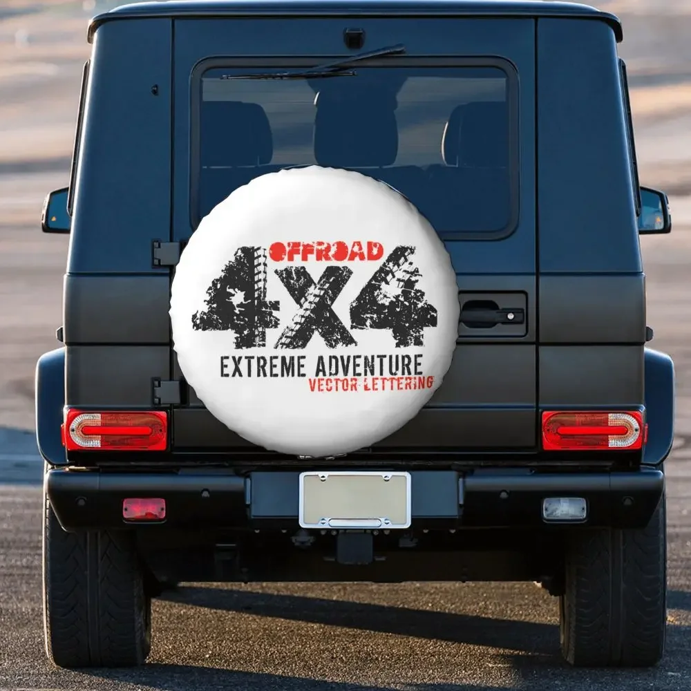 Maßgefertigte Vitara Offroad Ersatzradabdeckung Tasche für Jeep Hummer Auto-Radschutz Zubehör 14" 15" 16" 17" Zoll – Detail 27