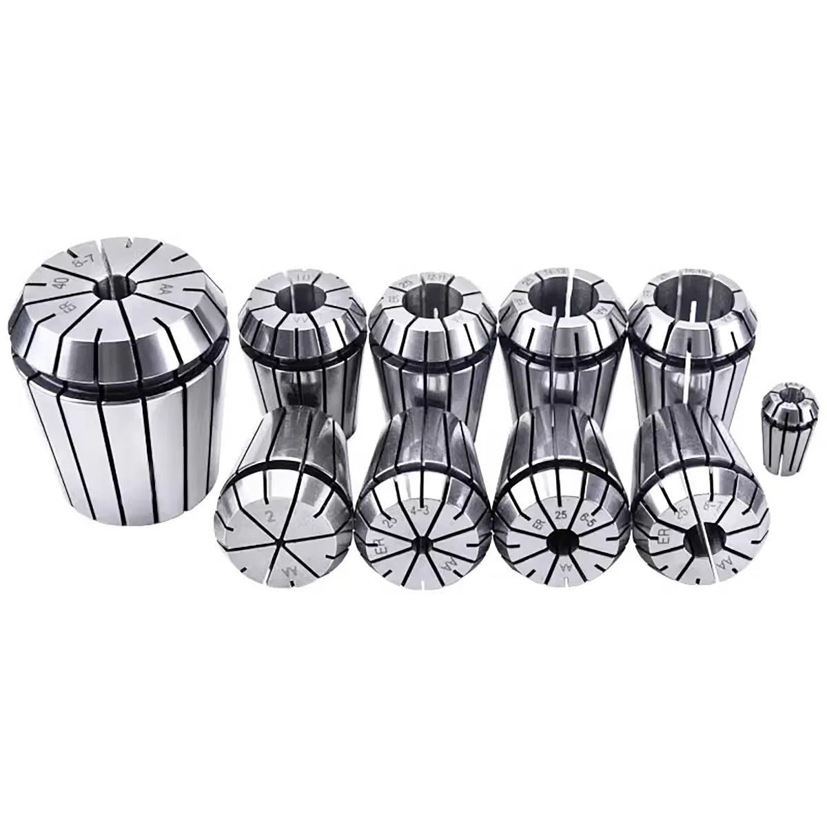 1 stks ER8 Lente Collet 1-5mm 1/8 AA Hoge Precisie 0.008 ER Spantang Voor CNC Graveermachine Draaibank Mill Tool