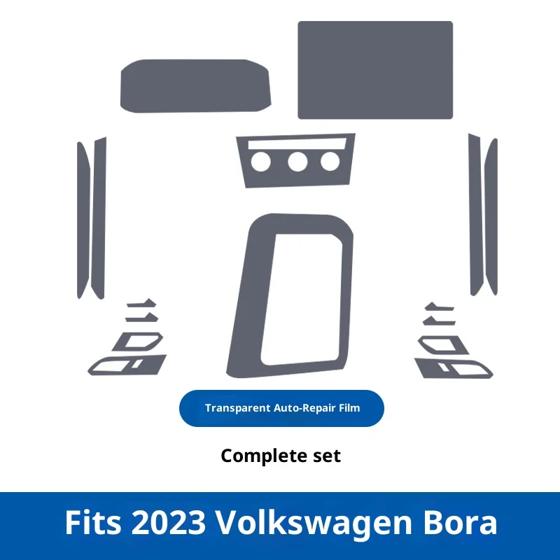 لفيلم تي بي يو لشاشة فولكس فاجن بورا ، غطاء حماية داخلي لتعديل وحدة التحكم المركزية ، أجزاء ملحقات تزيين السيارة 202 #3