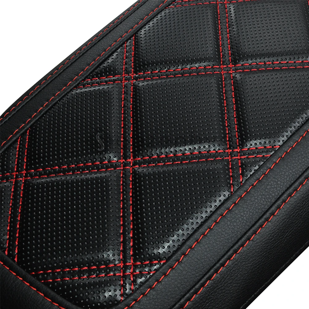 Motorcycle Hard Saddlebag Lid Covers For Harley Davidson Touring Electra Glide Road Glide Street Glide Road King 2014-2025 Black