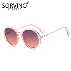 SORVINO Luxury Brand Designer Sunglasses Vintage Round Sun Glasses Women Driving Retro Sunglass Men UV400 Gafas sol mujer