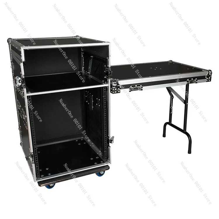 Professional three-door single-layer air case, power amplifier cabinet, aviation cabinet shelf stage