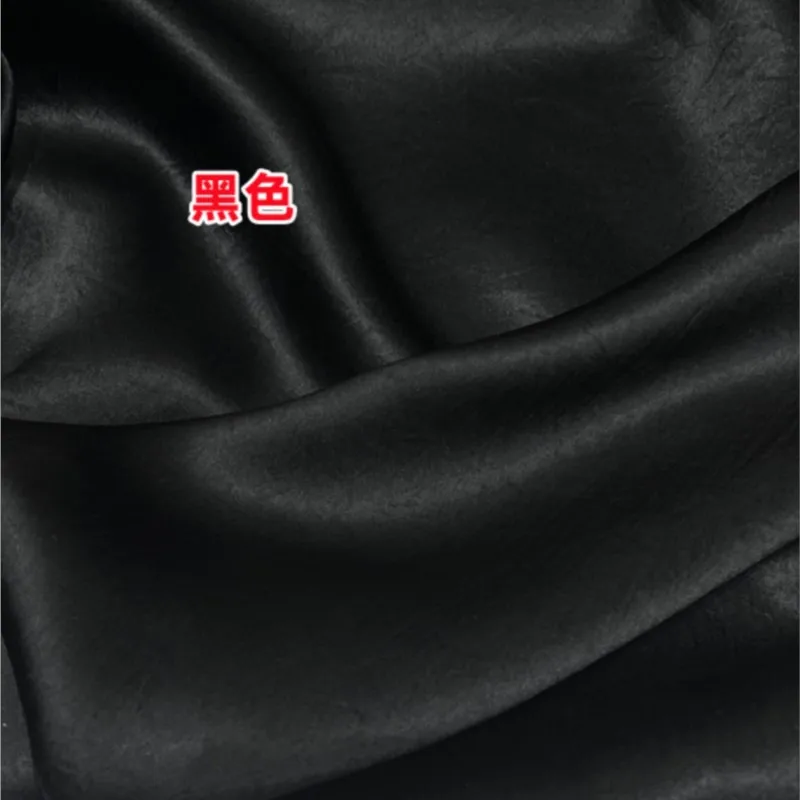 Acetate Crepe Satin Fabric Pleated Shirt Dress Strap Evening Pants Clothing