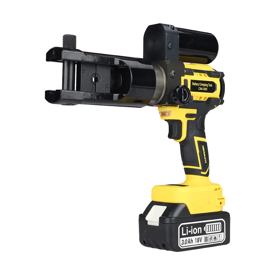 

WDS-300 Battery Powered Hydraulic Crimping Tools Cordless Electric Hydraulic Clamp