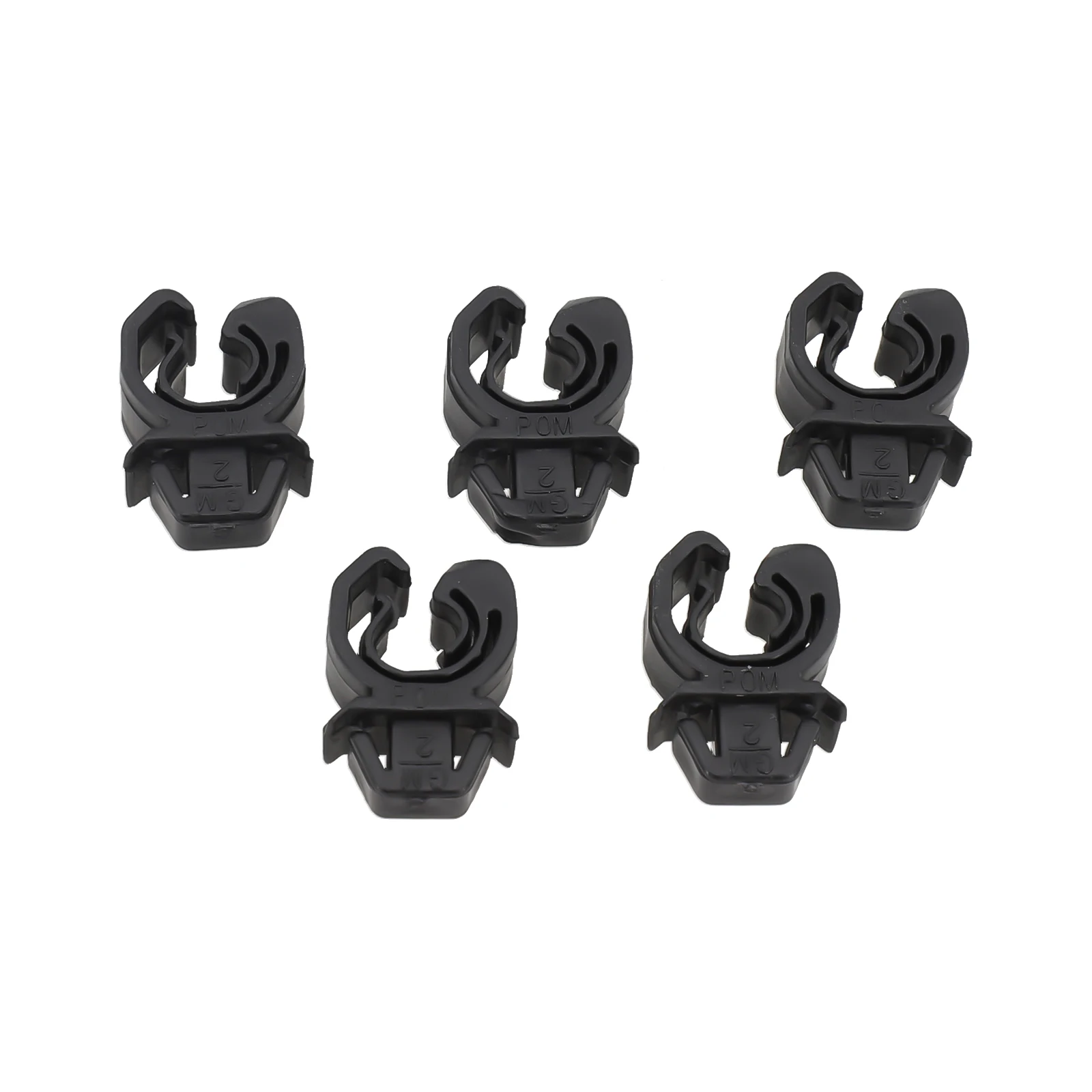 5pcs Hood Bonnet Rod Clip Clamp Holder For Opel Astra G Zafira A Ampera Plastic Black Rod Clip New And High Quality.