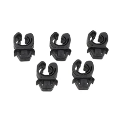 5pcs Hood Bonnet Rod Clip Clamp Holder For Opel Astra G Zafira A Ampera Plastic Black Rod Clip New And High Quality.