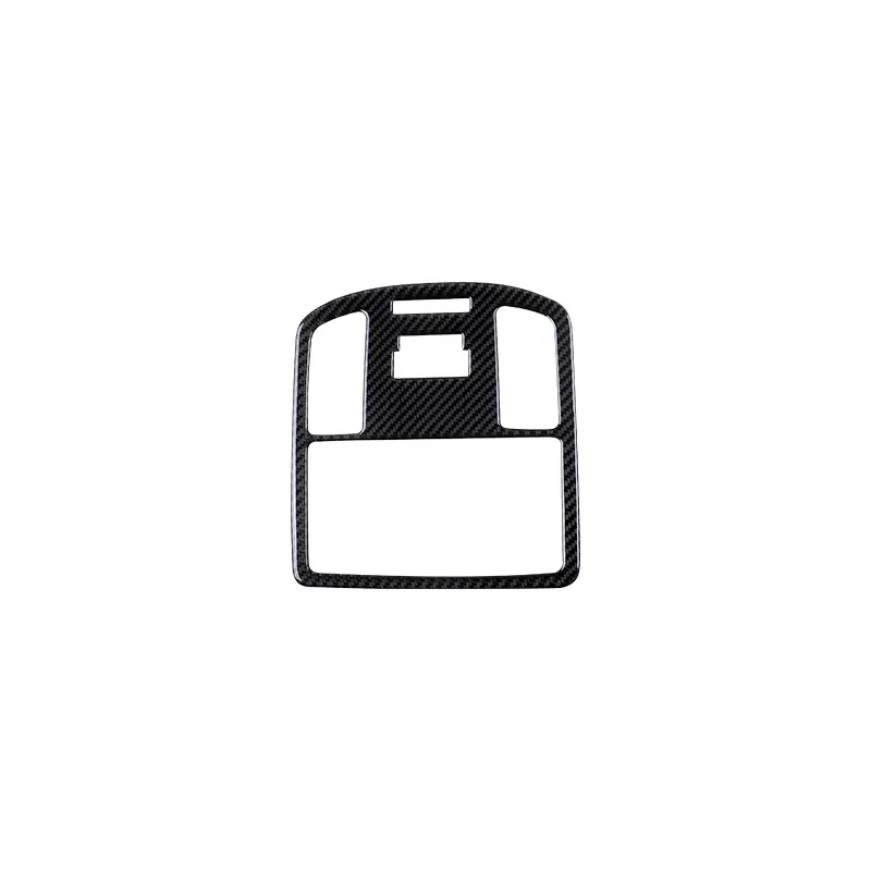 For 15-21 Toyota Hilux Car Interior Modification Carbon Fiber Roof Reading Light Decorative Stickers