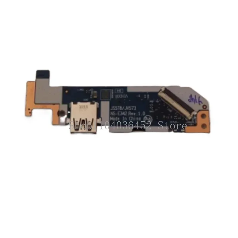 Original NS-E342 5c50s25335 for Lenovo IdeaPad 3 15iau 7 USB-A SD card reader board black 100% tesed OK