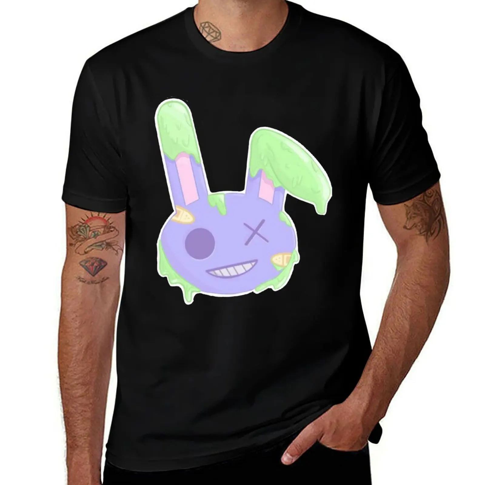 Asher the Unfortunate Acid Rabbit T-Shirt Holiday Party for Men T-Shirt