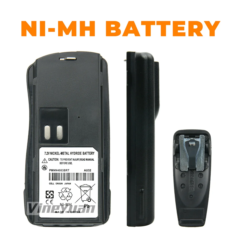 PMNN4063 PMNN4046 ni-mh استبدال البطارية لموتورولا P020 P030 CP125 VL130 PRO2150 GP2000 AXU4100 AXV5100 GP2100 P2150 BC120
