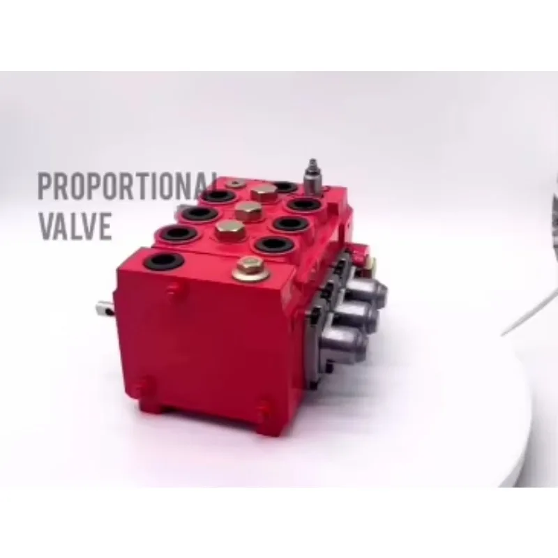 Hydraulic 3 Spool Proportional Control Valve For Mobile Machine