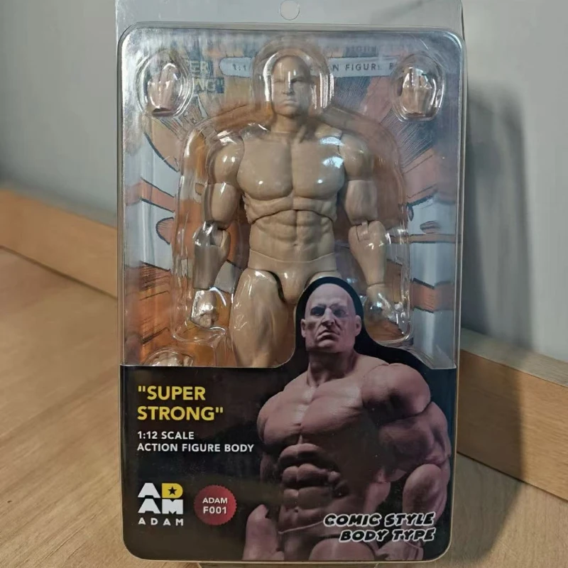 【Pré-vente】 Jouets pour hommes Adam 1/12 corps articulé musculaire fort Ad01 6 ''Super Flexible bande dessinée soldat figurine corps poupée cadeaux