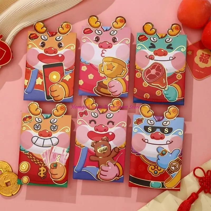 Chinese New Year Red Envelopes,Spring Festival Pockets Money HongBao