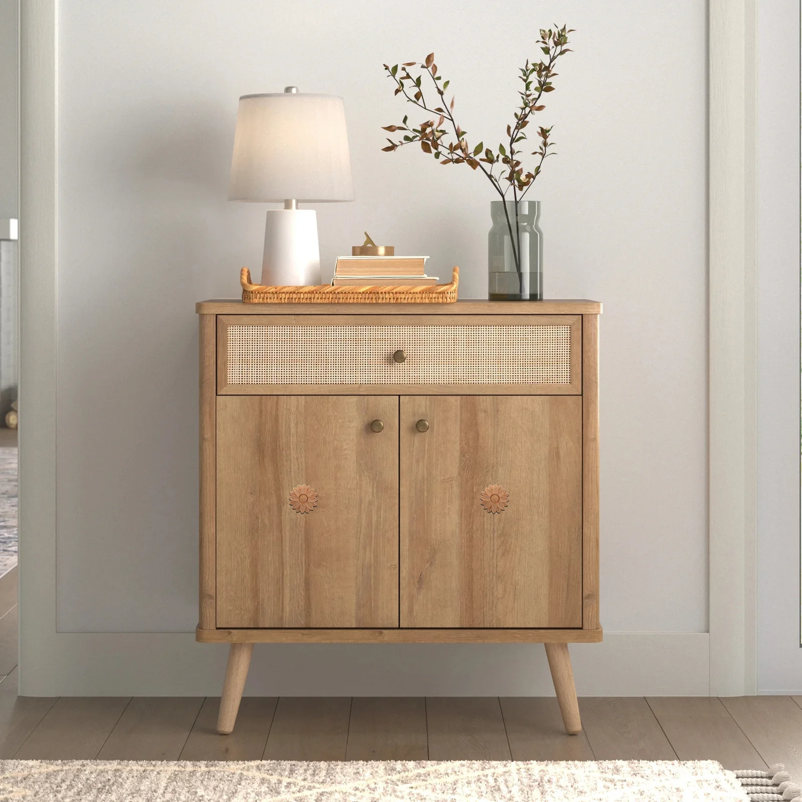 

10Pcs Wood Carved Appliques Elegant Flower Decals for DIY Furniture Decoration Wood Corner Onlay Vintage Cabinet Door Ornaments