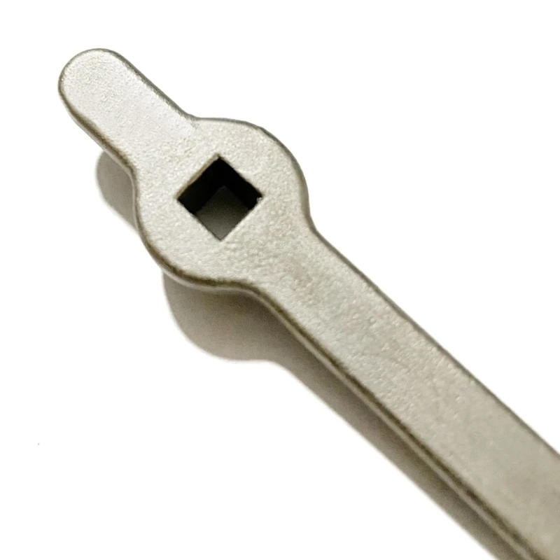 Radiators Wrench 304 Stainless Steel Radiators Vent Plumbing Bleed Wrench Single Head Square Wrench for Repairing