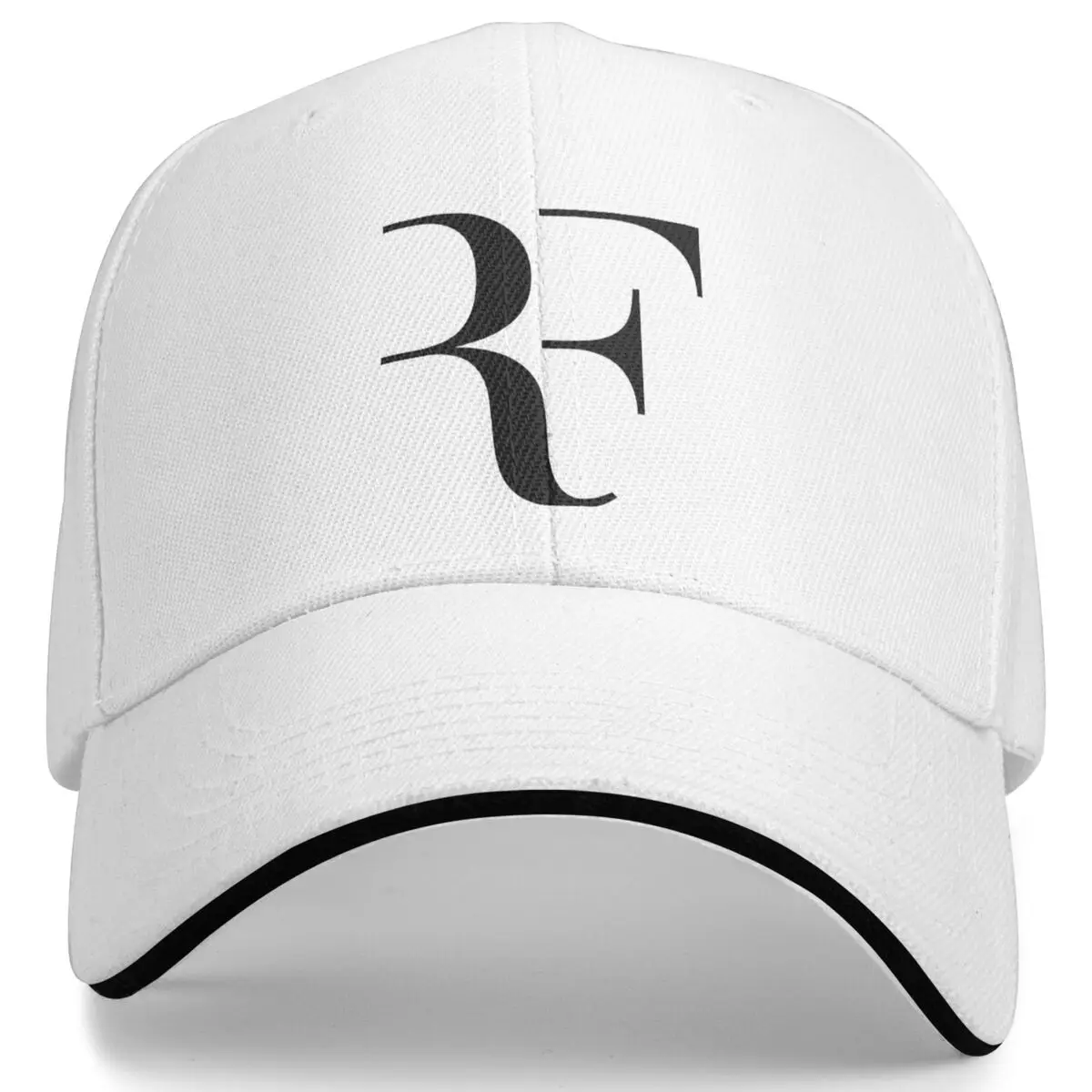 Roger Federer RF Baseball Cap Leisure Wear Men Women Sun Hat Adjustable Fit