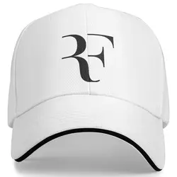 Roger Federer RF Baseball Cap Leisure Wear Men Women Sun Hat Adjustable Fit