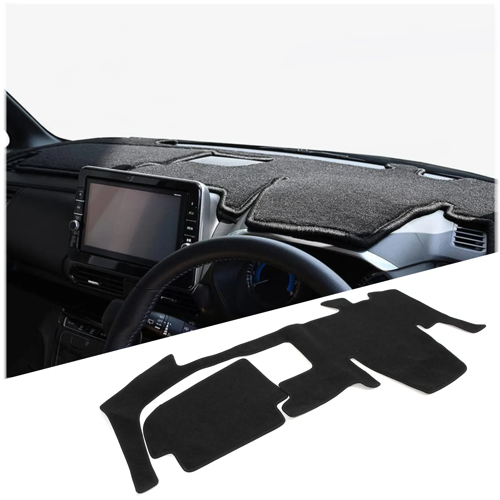 

RHD Dashmat Dash Mat Anti-Slip Sunshade Protective Carpet Dashboard Cover Pad Accessories for Nissan Roox 40 Series 2020-2025