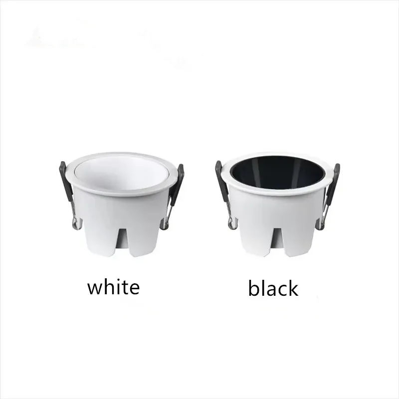 Embedded deep anti glare tube light, clothing store, LED living room ceiling, household unmanned light, narrow border COB tube l