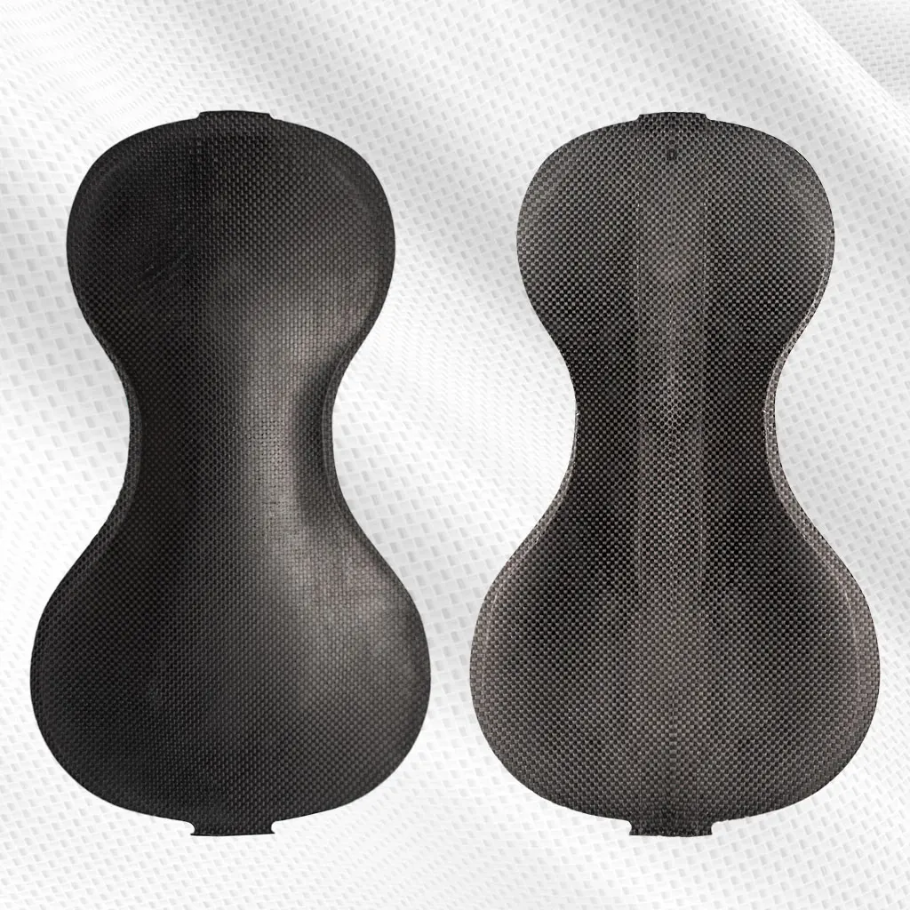 1PC Unfinished Pure Carbon Fiber Violin Back DIY For Making   Violins Violino Fiddle Strong And Lightweight