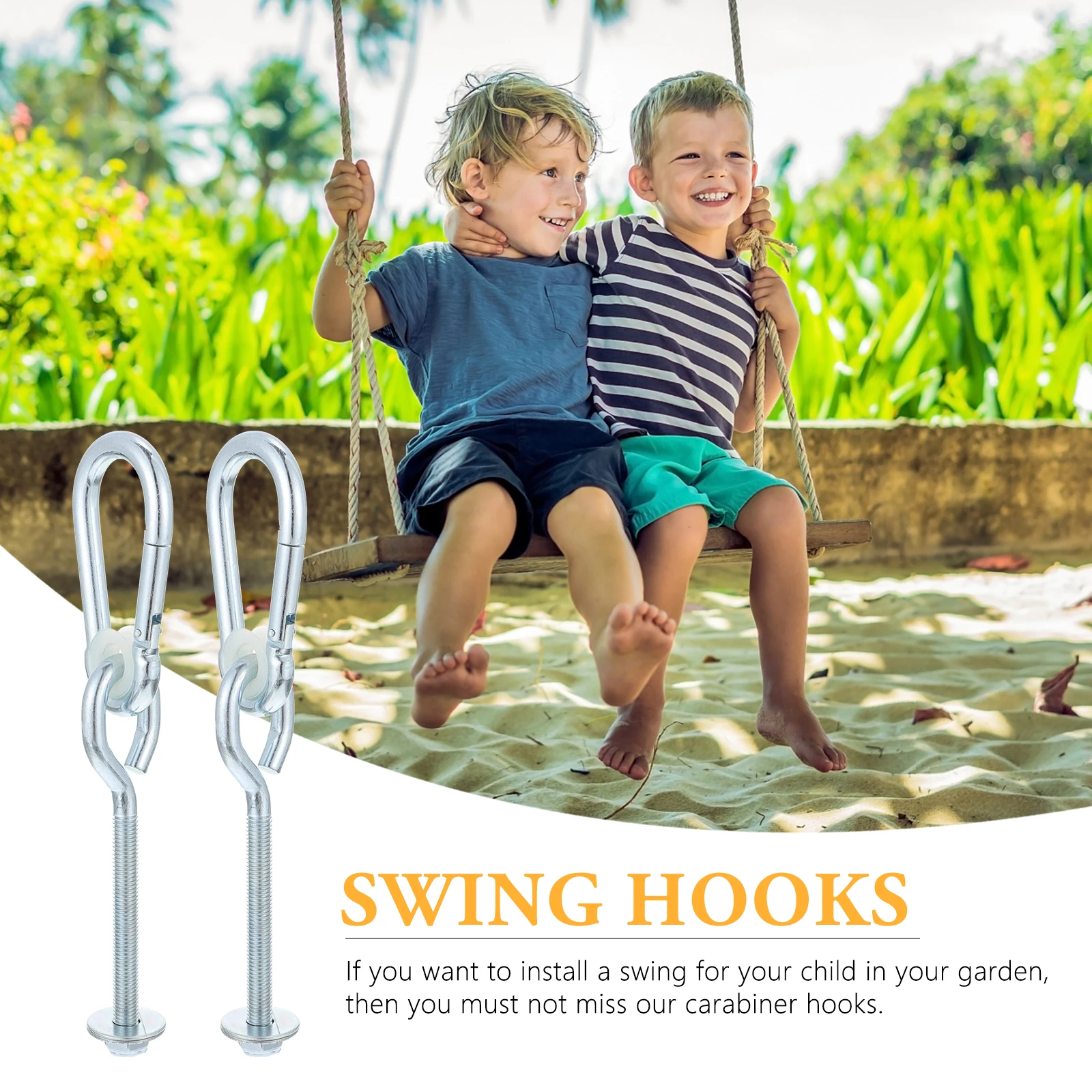 

Camping Outdoor Swing Hook Hooks Stainless Steel Suspension Hanger Galvanized Material Accessories