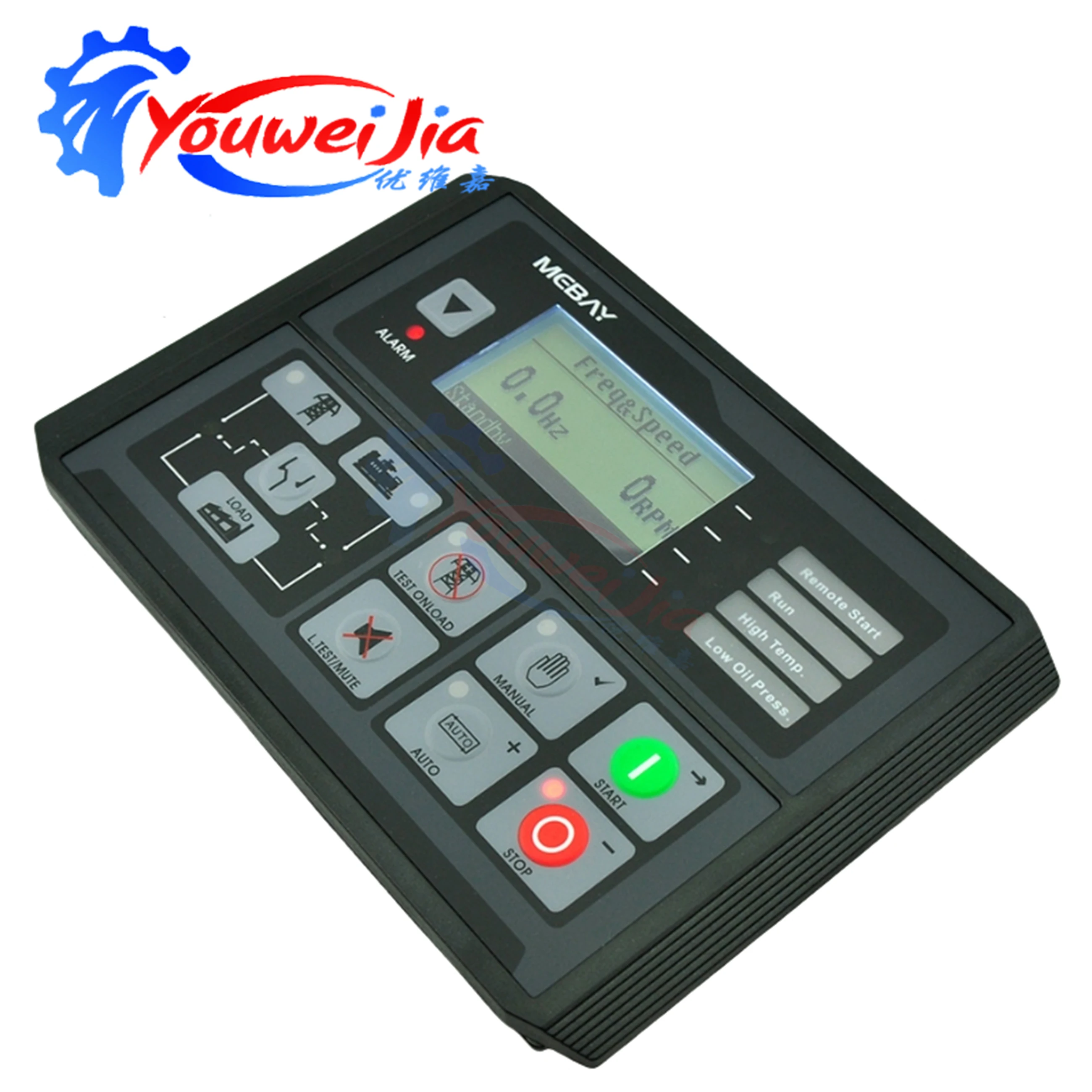 Mebay DC42D MK3 Diesel Generator Auto Start Control Module Parameter Monitoring