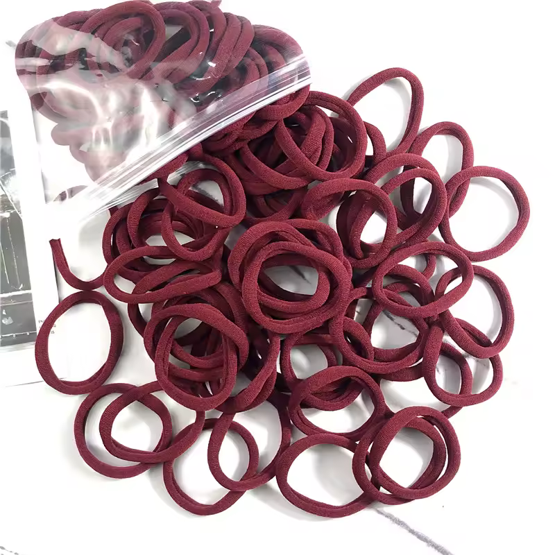 20/50PCS/Set Hair Bands for Women Girl Basic Hair Rubber Ties Ropes 4cm Simple Elastic Headband Hair Accessories Ponytail Holder - Image 11