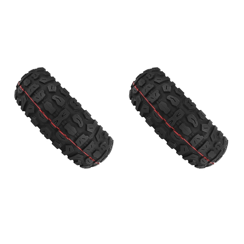 

2Pcs 10X3.0 Tubeless Tire For Electric Scooter Kugoo M4 Pro 10 Inch Anti-Skid Cross-Country Vacuum Tire,Outer Tire