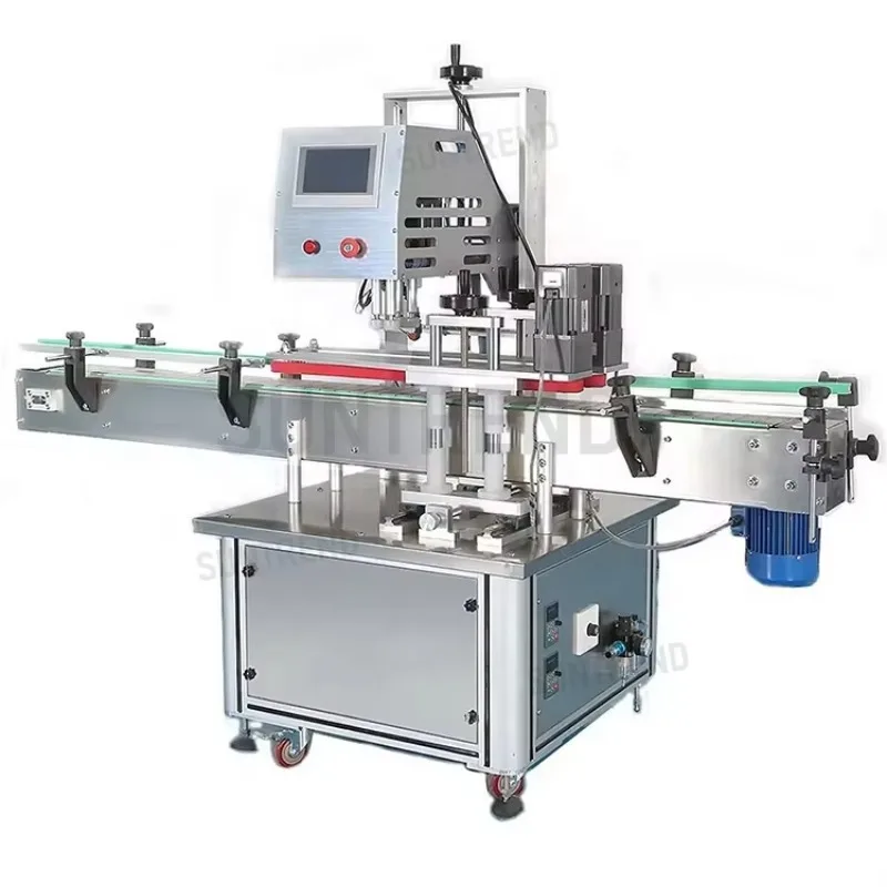 Industrial Versatile Automatic Thread Lotion Pump Trigger Spray PET Bottle Capping Machine