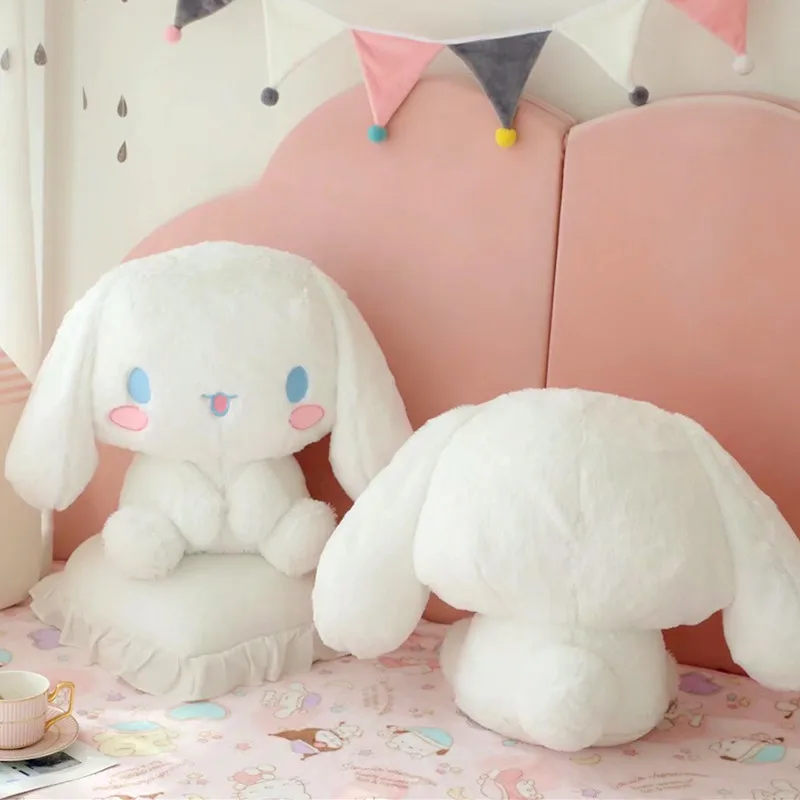 Große Größe Sanrio Cartoon Anime Figur Cinnamoroll Plüsch Kissen Große Ohren Hund Große Plüsch Sitzende Puppe Cinnamoroll Spielzeug Kind Geschenk