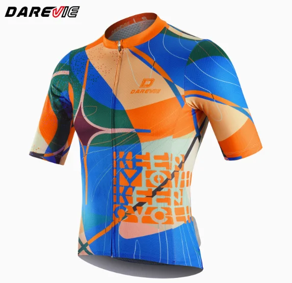 

Женская летняя велосипедная майка DAREVIE с коротким рукавом, влагоотводящая, для горных и шоссейных велосипедов, подходит для активного отдыха на природе