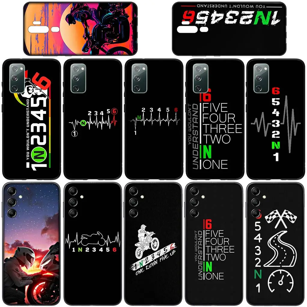 Motor 1N23456 Motorcycle Motorbike Flexible Phone Cover Case for Xiaomi Redmi Note 10 12 Pro 10A 10C 12C 10X 10S 8T C Soft Coque