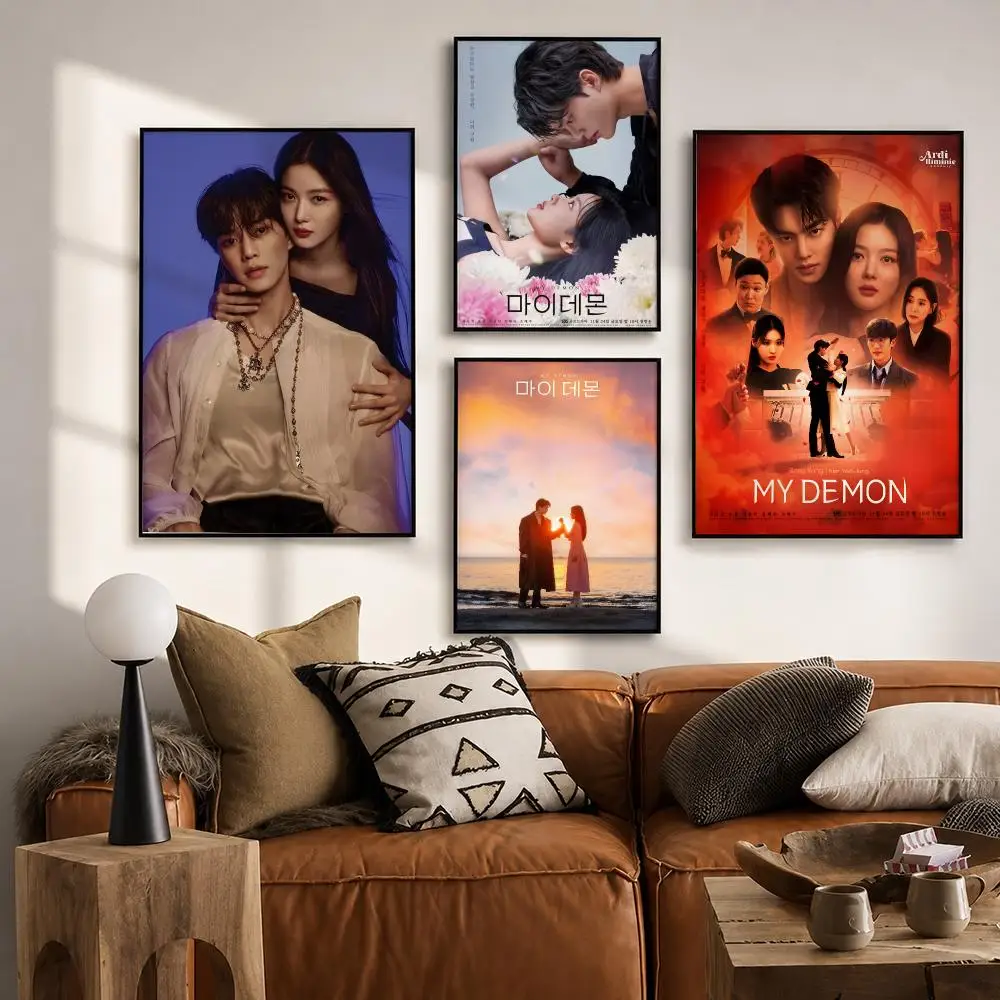 TV Series My Demon Poster HD poster wall art self-stick no-residue for home cafe office great gift