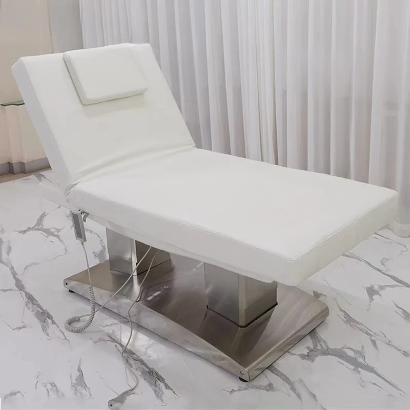 Factory Custom Luxury Beauty Salon Furniture Lash Extension Bed 4 Motors Facial Spa Electric Massage Table Bed