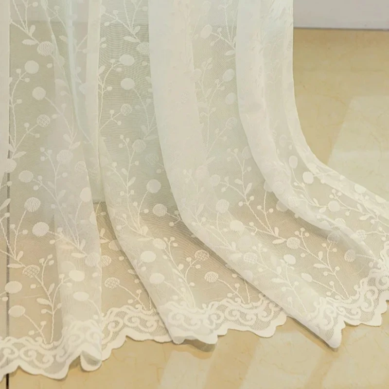 

Custom Size Fashion Luxury European Curtains for Living Room Balcony Bedroom Insulated Sunscreen Window Screen Embroidery