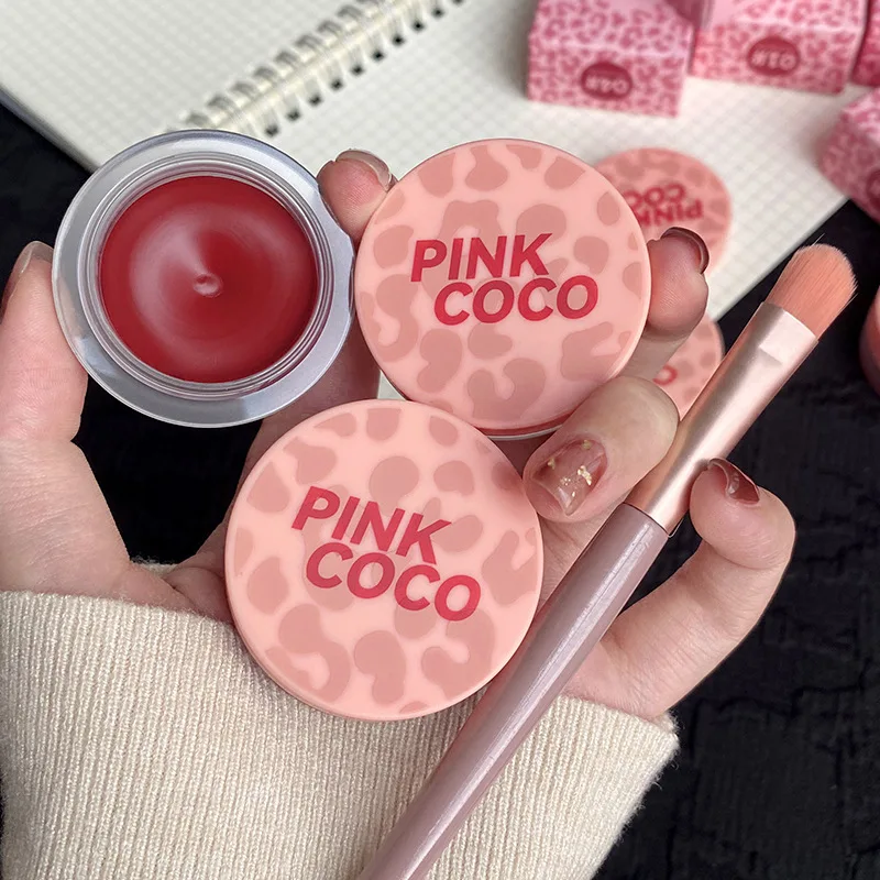 Mousse de terciopelo, barro labial mate, larga duración, sin secado, diseño bonito, brillo de labios compacto y portátil, cepillo de belleza esmaltado